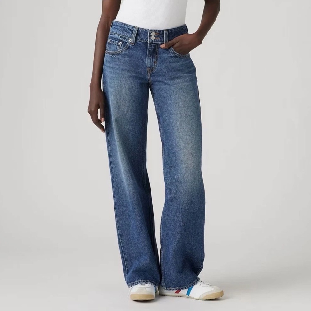 Levi's Women's Low-Rise Superlow Loose Jeans - Blended Beauty